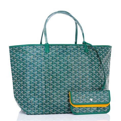 goyard green pertuis|goyard saint louis gm bag price.